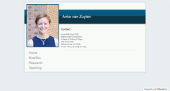Desktop Screenshot of ankevanzuylen.com